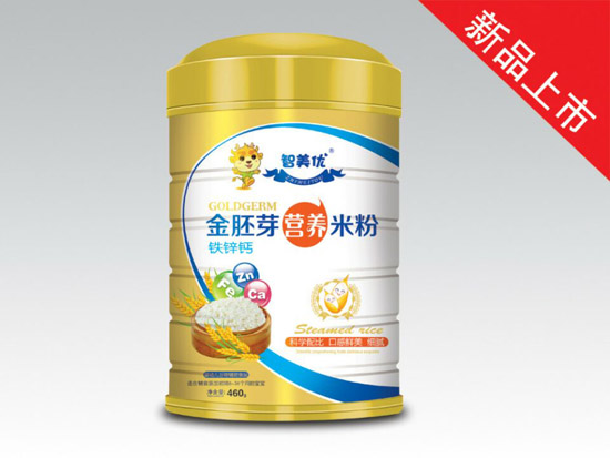 智美優(yōu)金胚芽鐵鋅鈣營(yíng)養米粉