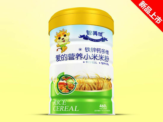智美優(yōu)愛(ài)的營(yíng)養鐵鋅鈣多維小米米粉