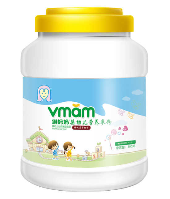 維媽媽核桃蓮子嬰幼兒營(yíng)養米粉