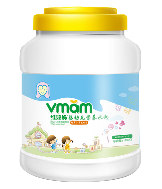維媽媽胡蘿卜果蔬嬰幼兒營養(yǎng)米粉