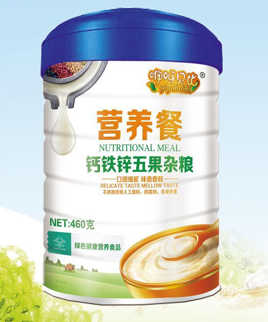 咿呀貝比鈣鐵鋅五果雜糧營(yíng)養餐
