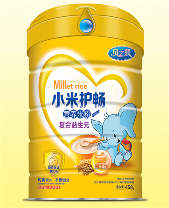 貝之籃復合益生元-小米護暢營(yíng)養米粉