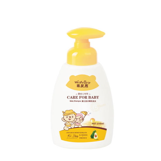 唯昵熊嬰兒乳木果洗發(fā)水210ml