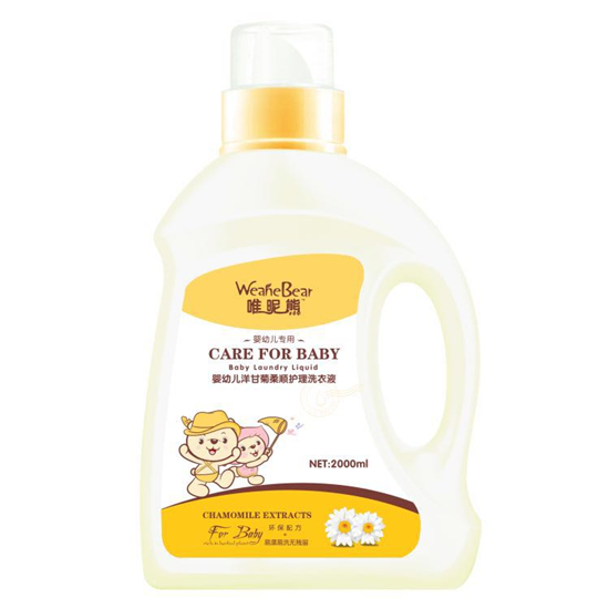 唯昵熊嬰幼兒洋甘菊柔順護理洗衣液2000ml