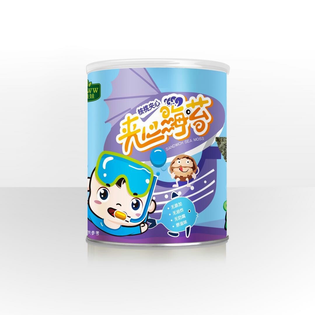 网红产品夹心海苔母婴店必备儿童零食河南南阳