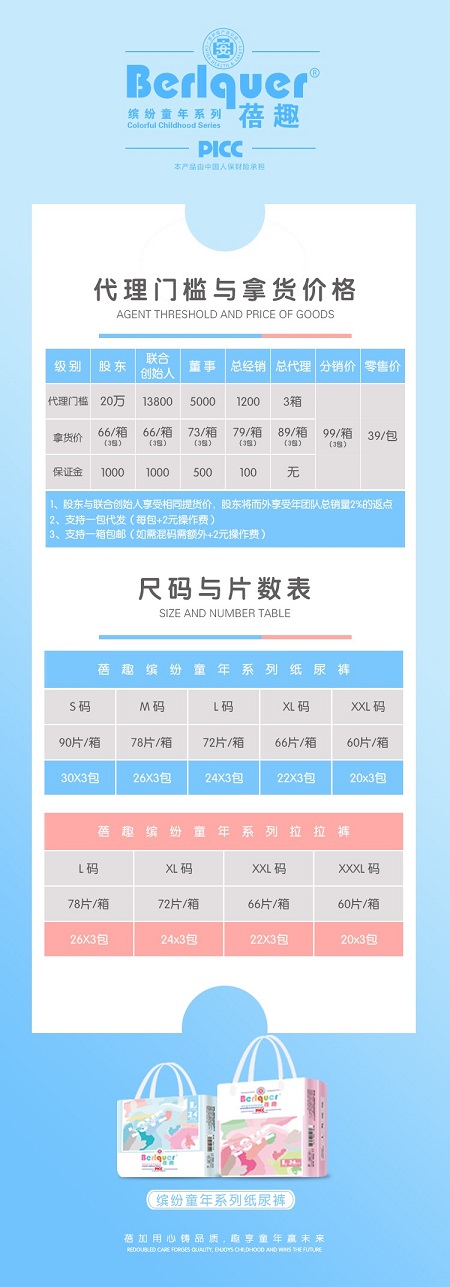 蓓趣纸尿裤是怎么代理?蓓趣医护级纸尿裤真的好用吗?