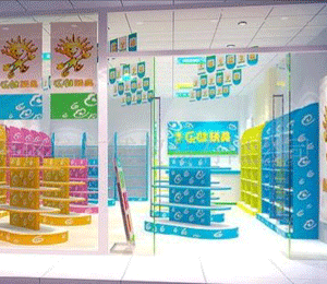 乐娃玩具连锁店形象