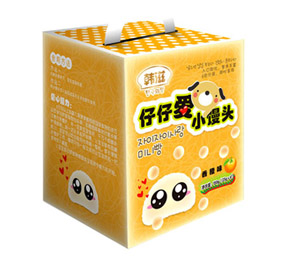 韩滋仔仔爱香橙味小馒头