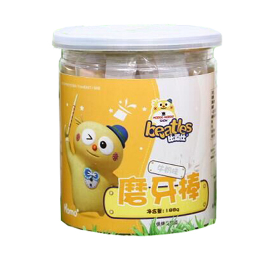     比逗仕牛奶味磨牙棒