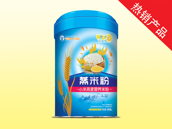   咔嗒熊嬰幼兒蒸米粉（小米燕麥）