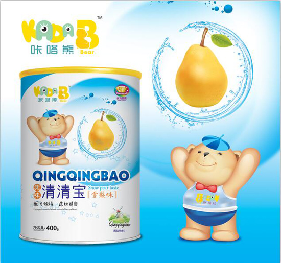    咔嗒熊雪梨味清清寶