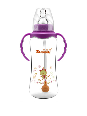  小太陽葫蘆型防脹氣PP奶瓶300ML