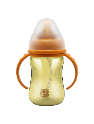  小太陽(yáng)韓國(guó)進(jìn)口納米銀奶瓶210ML