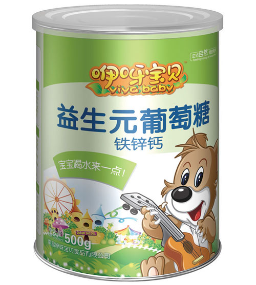   咿呀寶貝咿呀寶貝益生元葡萄糖（鐵鋅鈣）聽裝