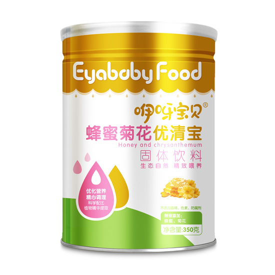   咿呀寶貝蜂蜜菊花優(yōu)清寶-桶裝