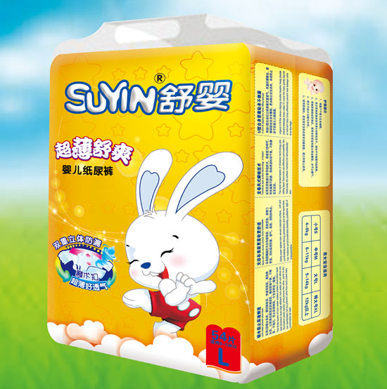   舒嬰超薄舒爽嬰兒紙尿褲L碼54片