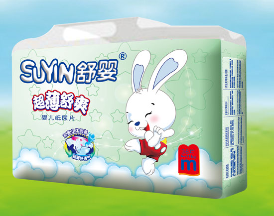  舒嬰超薄舒爽嬰兒紙尿片M碼38片