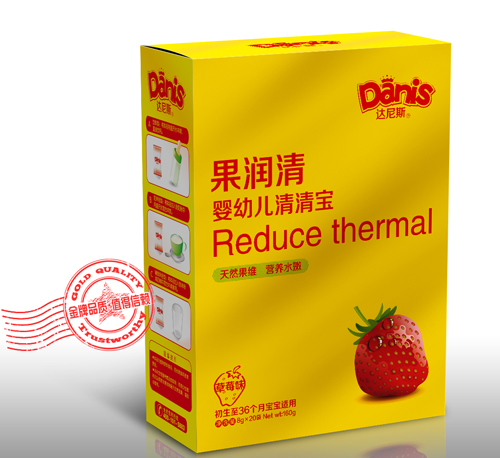  達(dá)尼斯草莓味嬰幼兒清清寶