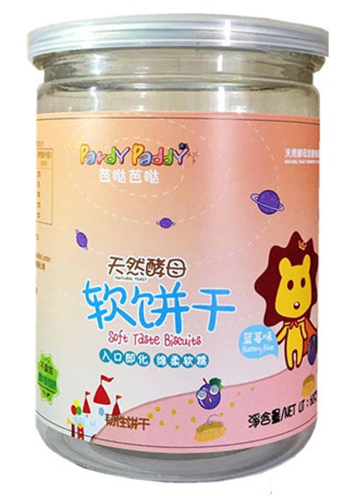  芭噠芭噠軟餅干藍莓味