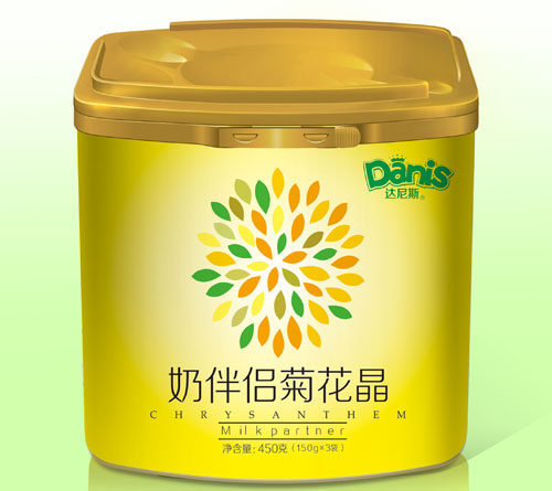  達尼斯奶伴侶菊花晶小聽