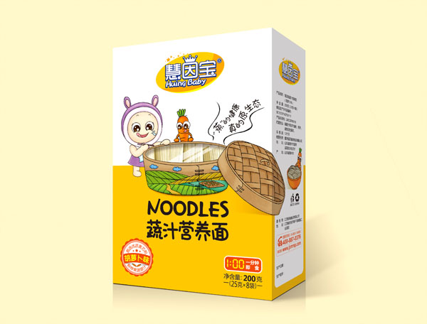  慧因?qū)毷咧瓲I養(yǎng)面胡蘿卜味
