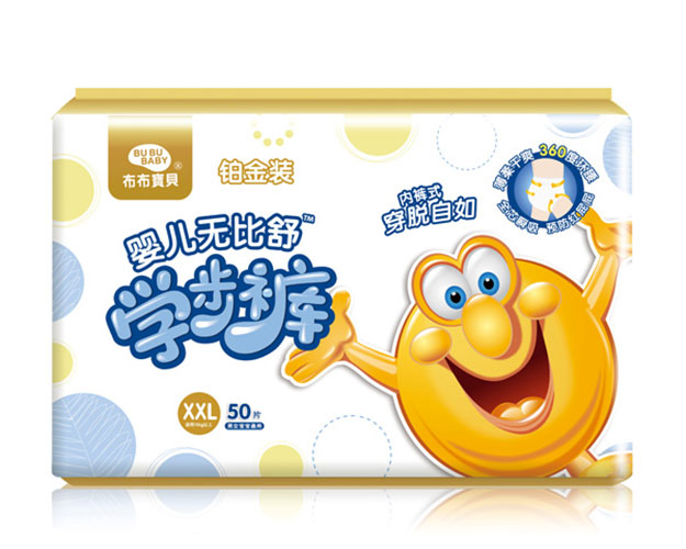  布布寶貝鉑金裝嬰兒學(xué)步褲XXL橫向