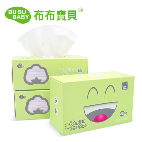  布布寶貝嬰兒干濕兩用巾80抽