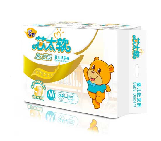   親親仔仔芯太軟環(huán)腰紙尿褲M碼
