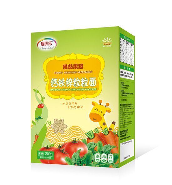  旭貝樂粒粒面（番茄果蔬）