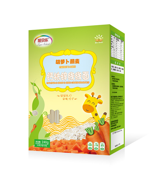  旭貝樂線線面（胡蘿卜燕麥）