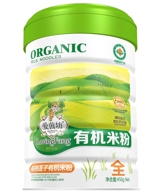    愛茵坊核桃蓮子有機米粉 鐵聽高蓋