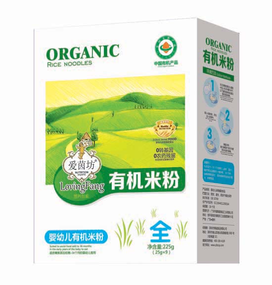 愛茵坊嬰幼兒有機米粉盒裝