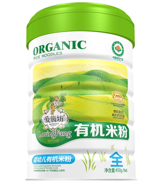    愛茵坊嬰幼兒有機米粉 鐵聽高蓋