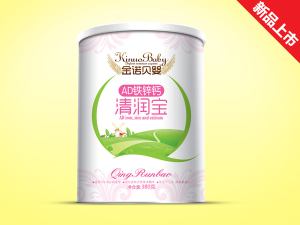 金諾貝嬰AD鐵鋅鈣清潤(rùn)寶紙聽