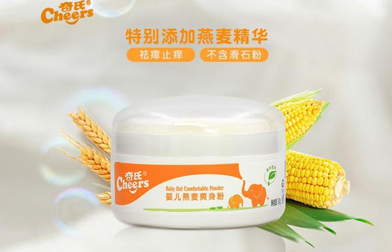  奇氏嬰兒燕麥爽身粉