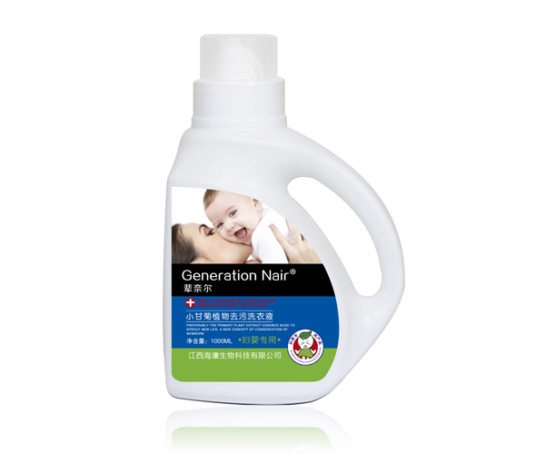  輩奈爾小甘菊植物去污洗衣液1000ml