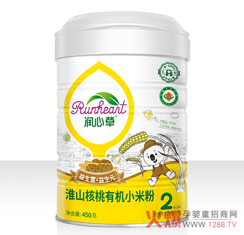 润心草有机米粉成母婴店下一个利润增长点!选