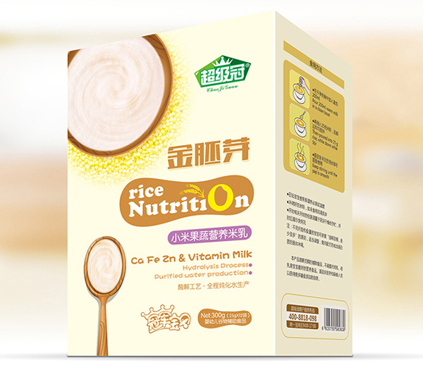    超級冠小米果蔬營養(yǎng)米乳