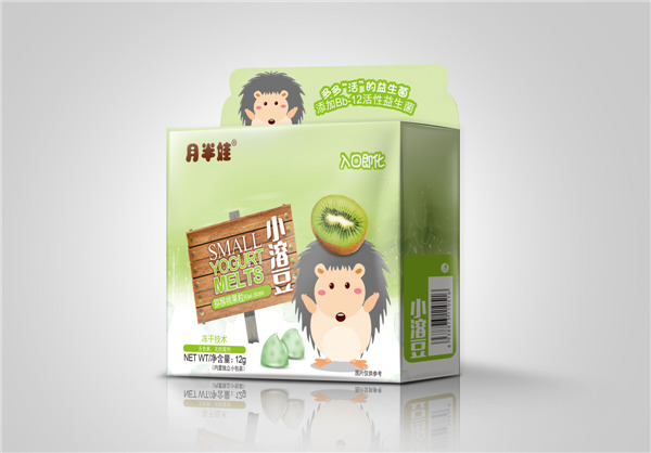    月半娃獼猴桃果粒小溶豆