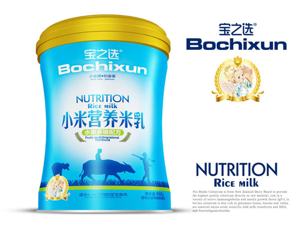  寶之選小米營養(yǎng)米乳鐵聽-水果多維