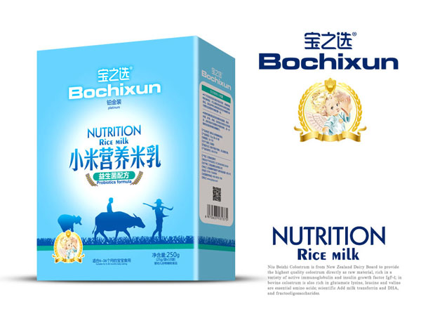  宝之选小米营养米乳盒装-益生菌