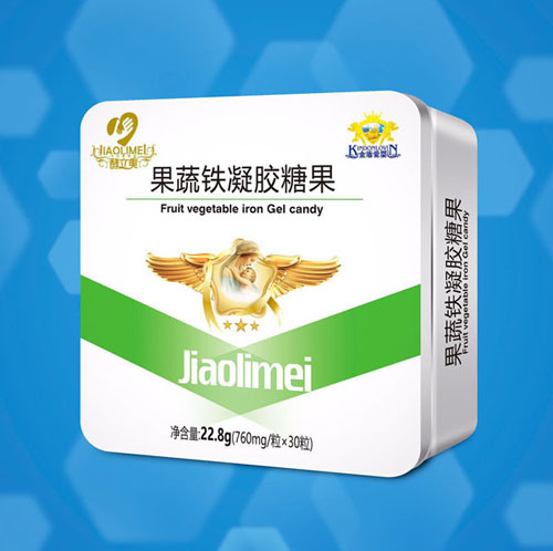   酵立美果蔬鐵凝膠糖果