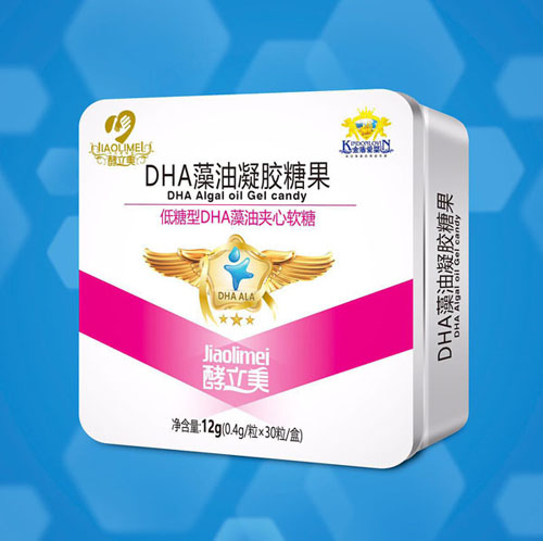   酵立美藻油凝膠糖果