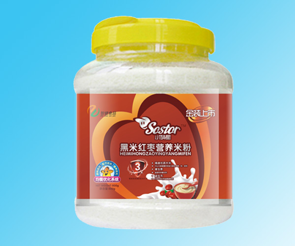  小萌星黑米紅棗營養(yǎng)米粉