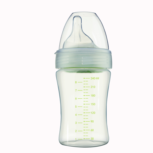 哈伯曼玻璃奶瓶240ml 刻度表
