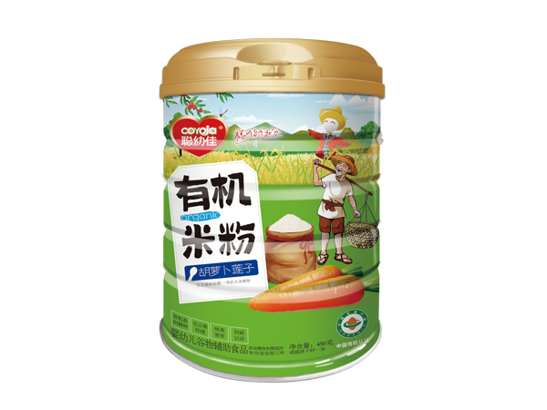  聰幼佳有機(jī)米粉-胡蘿卜蓮子