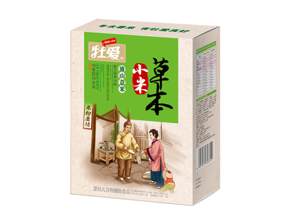  牡愛草本小米米粉-淮山薏米 盒裝