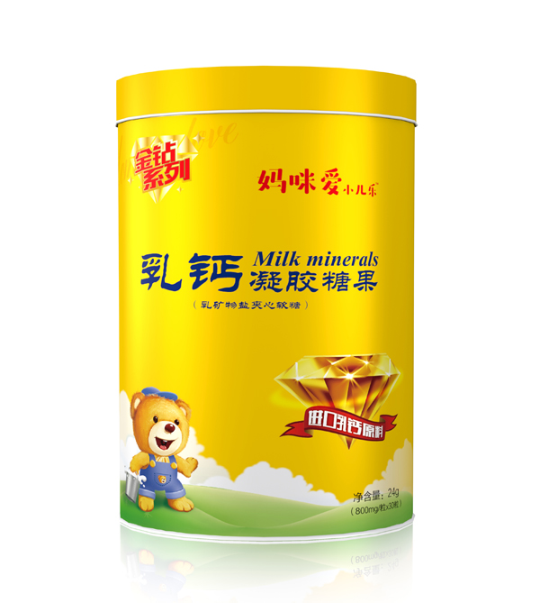 妈咪爱小儿乐乳钙凝胶糖果