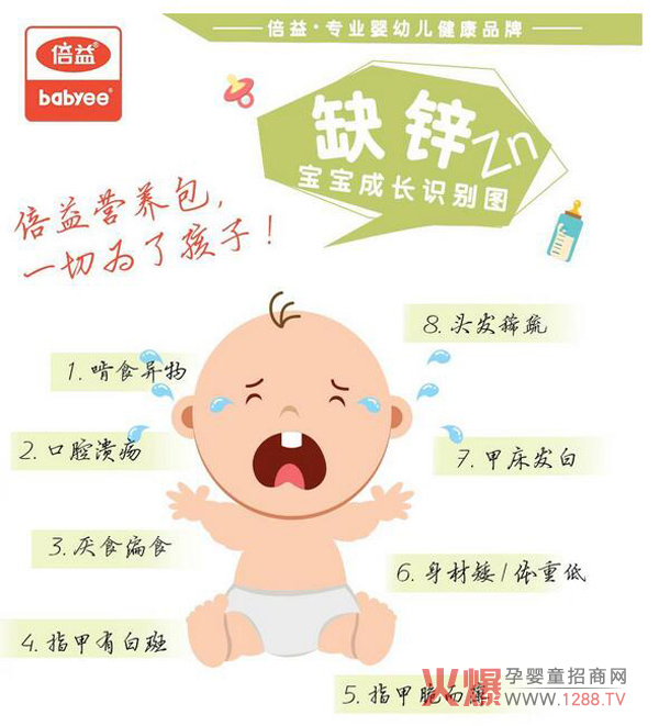 倍益告诉你夏季宝宝缺锌危害究竟有多大