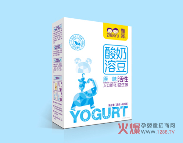 甄育酸奶溶豆 一款好吃又健康的小零食-产品资